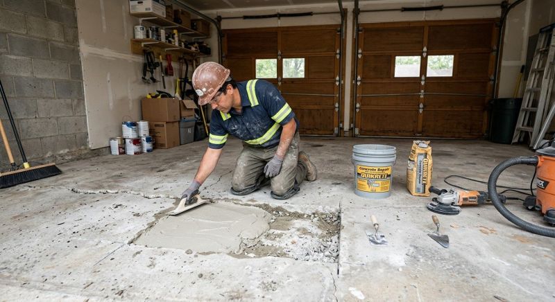 Garage Slab Construction Service